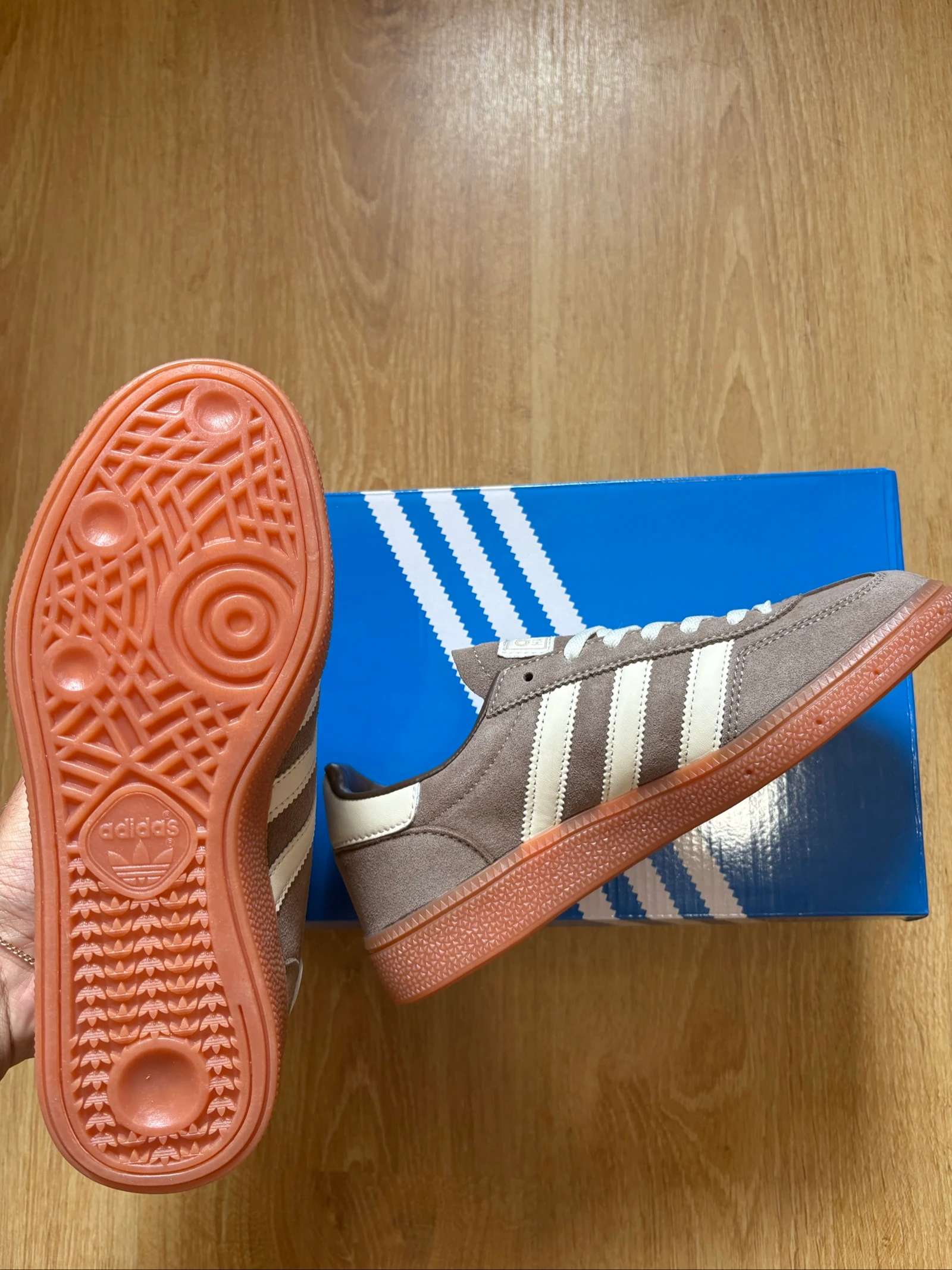 Adidas Handball Spezial Marrom Tamanho 38 – photo 5